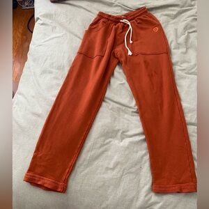 Big Bud Press burnt terracotta sweatpants size medium